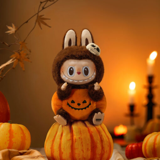 FROUT - Happy Halloween Party Series-Sitting Pumpkin Vinyl Plush Pendant