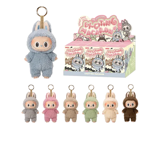  Blind Box THE MONSTERS - EXCITING MACARON VINYL FACE (WHOLE SET)